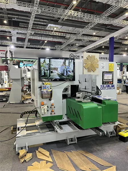 Double-End Tenoner Profiling Machine