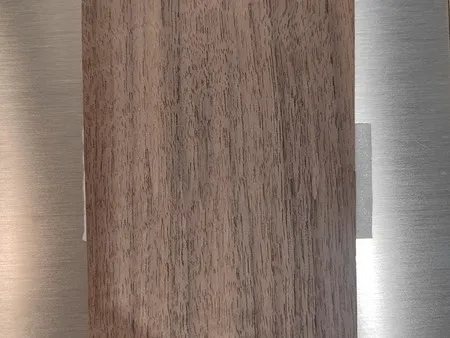 Finger joint veneer splice result